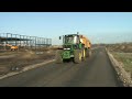 Big John Deere Tractor with dumper car Big John Deere Tractor with dumper car