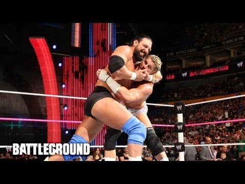 battleground - Dolph Ziggler and Damien Sandow go one-on-one on Battleground 2013 Kickoff.