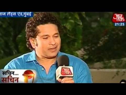 Sachin... Sachin: Tendulkar on India-South Africa WC match