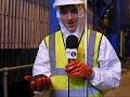 Greg switches on a sewage plant