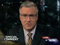 Olbermann - Special Comment on Clinton Using RFK Killing