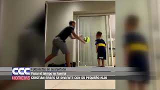 Futbolistas en cuarentena