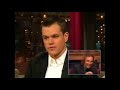 Matthew McConaughey reacts to Matt Damon's Shirtless Interview