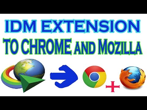 how to attach idm with mozilla firefox