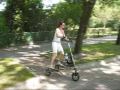 Uzdrowisko na trzech kołach czyli Trikke w Ciechocinku.