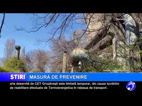 Măsură de prevenire a avariilor, la CET Grozăvești