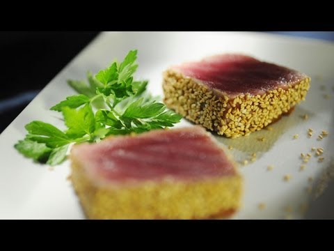 how to know when ahi tuna is cooked