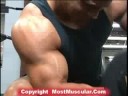 NPC Bodybuilder Keith Cline trains biceps