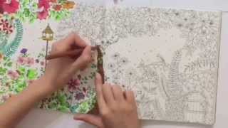 Secret Garden Coloring Book (page 1-2)