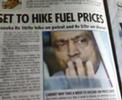 Fuel Price Hike in India excluding Kerosene