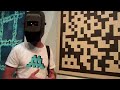 Space Invader- Binary Code Street Art- Part 1
