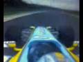 fernando alonso adelanta a michael schumacher (hungría 2006)