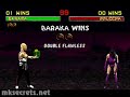 Mortal Kombat II - Friendship - Baraka Mortal Kombat II - Friendship - Baraka