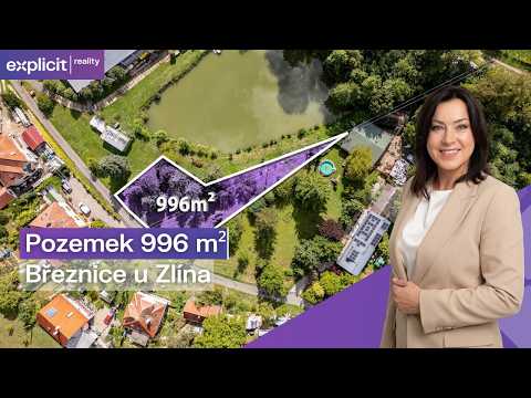 Video Prodej stavebního pozemku 996 m², Březnice u Zlína
