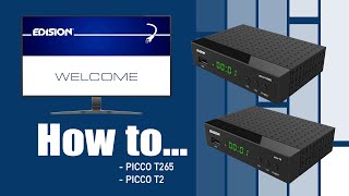 OSD Menu / How to... PICCO T265, PICCO T2 