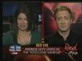 Andrew Levy throws Alison Rosen off Red Eye set