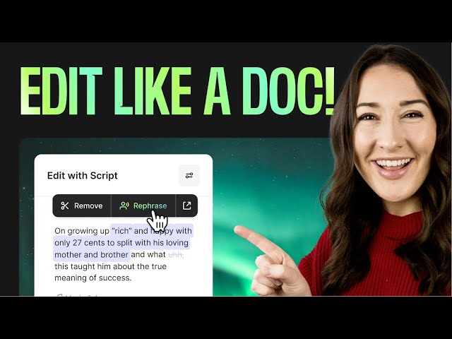 Free Online Video Editor Edit in Minutes with AI