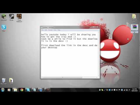 1.1 Minecraft X-ray mod install