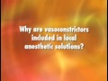 Malamed's Local Anesthesia - Pharmacology Of Vasocontrictor