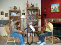 Paul and Barb doing viol things