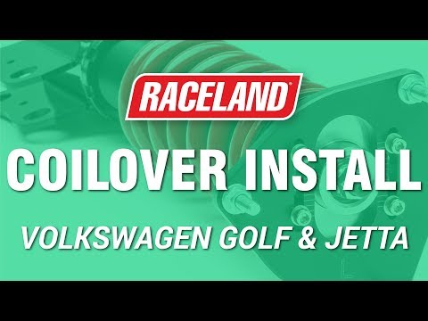 How to Install Raceland VW MK4 Coilovers