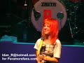 Paramore - 06 - Crushcrushcrush - 6th SEP @ The Astoria Paramore - 06 - Crushcrushcrush - 6th SEP @ The Astoria