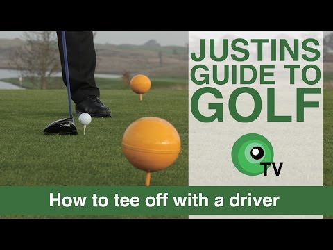 how to t off in golf