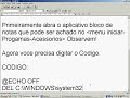 Criando um Virus Poderoso Criando um Virus Poderoso