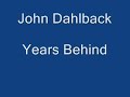 new tune from john dahlback