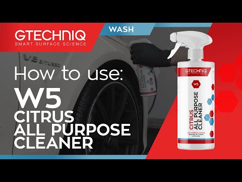 Gtechniq W5 Citrus All Purpose Cleaner - 5 L - Detailed Image