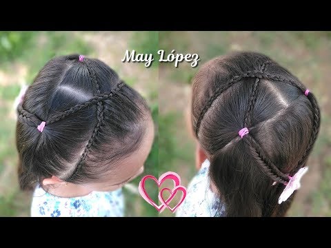 Peinados para niñas con trenzas y pelo suelto | Peinados para Fiestas | May Lopez item-thumbnail