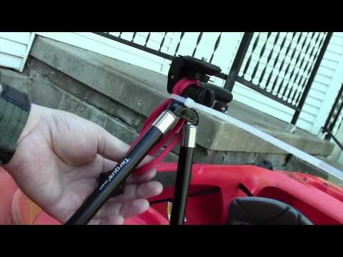 how to mount a camera on a kayak