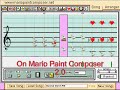 This is the FULL Imperial March from Star Wars on Mario Paint Composer 2.0! On-off work, 17 files total..., originally intended for MPC 1.0... so I didn't use the four extra instruments. (I may have a few stray notes in there, though. I think I left a line of boos in the middle somewhere for marking the amount of measures. I'm not sure)And a new tempo record: 4616.... Not quite. Sotomatic beat me on this one. (5100)Lag issues plague the video, so I may re-upload it if anyone requests.Another thing: Happy New Year!