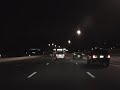 This is I-95N to I-295N, across the bridge to NJ and back across to Delaware at night. - Delaware Memorial Bridge at Night I-295