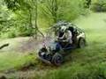 Test drive off road in a  fiat 850 buggy
