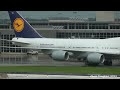 Lufthansa Boeing 747-8i Inaugural Commercial Flight (KIAD)!