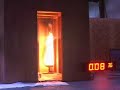 NO-BURN® NFPA 286 room corner test Studs and plywood NO-BURN® NFPA 286 room corner test Studs and plywood
