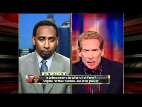 Famer - Stephen A. Smith and Skip Bayless discuss Reggie Miller's comments that LeBron James is already a first ballot Hall-of-Famer. Watch more videos like this at ...