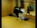 Guy runs into wall Guy runs into wall