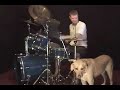 Just a little fun in the aftenoon.The new pearl drums are set up and tested.