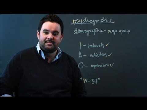 how to define psychographics
