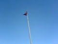 The Union Flag over Stirling Castle