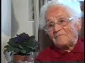 Die heute 94 jährige Schweizerin...