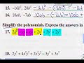 Algebra 1 1097 pg 27 pt 2 Algebra 1 1097 pg 27 pt 2