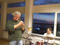 wild 8th-notes and swingin' bash and crash featuring tim hagans on trumpet and jukkis uotila on drums