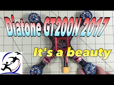 Diatone GT200N unboxing, setup, and first flights, Or is it a GT2 2017 Edition? I’m so confused…