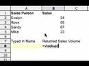 Using VLOOKUP Part 1