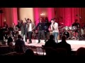 JL, Jamie Foxx, Seal and Nick Jonas Rehearse For The Motown Tribute, The White House