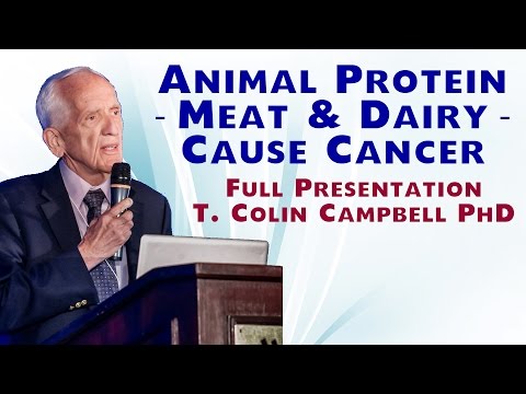 Animal Protein - Meat and Dairy - Cause Cancer with Dr. T. Colin Campbell