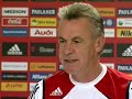 PK mit Hitzfeld vor dem Schalke Spiel